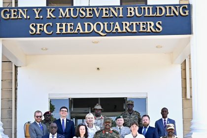 CDF Muhoozi Kainerugaba Meets Czech Republic Delegation