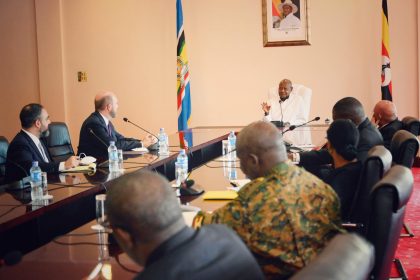 President Museveni Meets With H.E William W. Popp United States Ambassador To Uganda