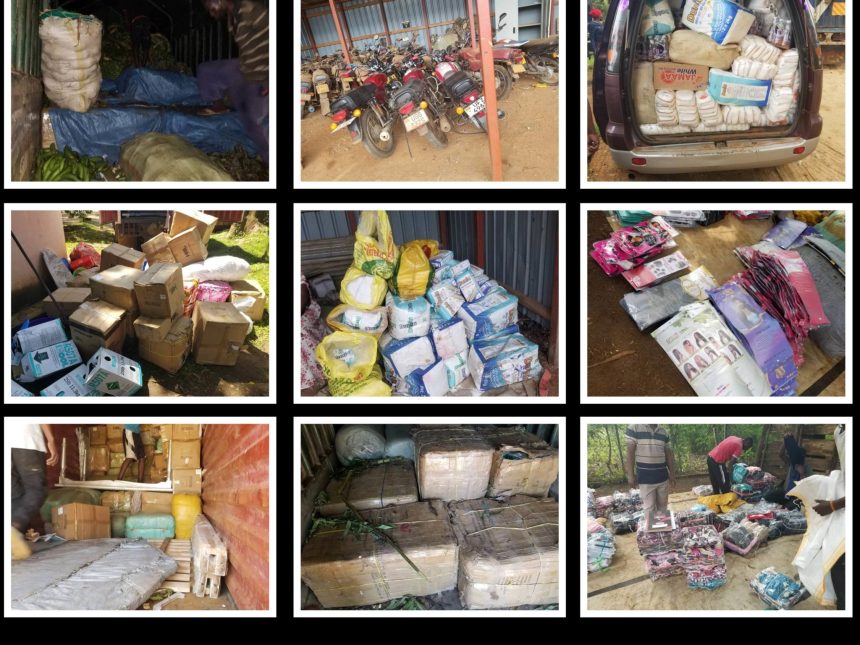 URA Enforcement Seizes Smuggled Goods Worth Of UGX 200M In Mbale