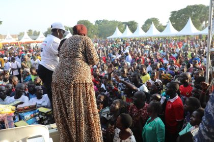 ONC's Hajjat Namyalo Delivers President Museveni's Empowerment Package To His Bazzukulu In Acholi Sub-region