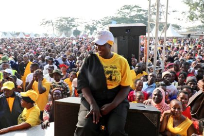 ONC's Namyalo Delivers Empowerment Packages To Thousands Of Bazzukulu In Wakiso On Behalf Of President Museveni