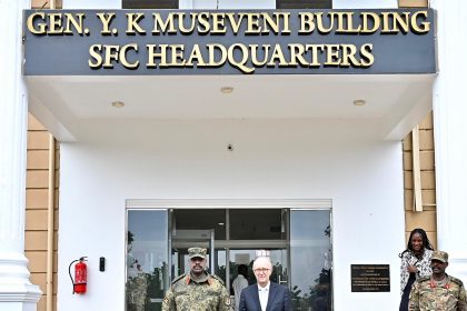 CDF Gen. Muhoozi Kainerugaba Meets New Italian Ambassador To Uganda Mauro Massoni