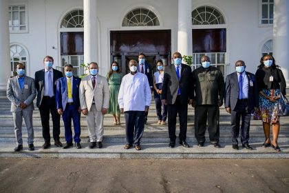 President Museveni Hosts Delegation Of Investors From Lyca Mobile Telephone Company