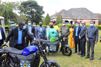 President Museveni Commissions Spiro Electric Motorbikes In Uganda