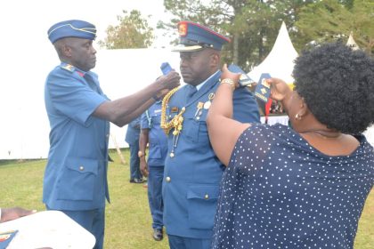 UPDF Decorates 72 Newly Promoted Officers