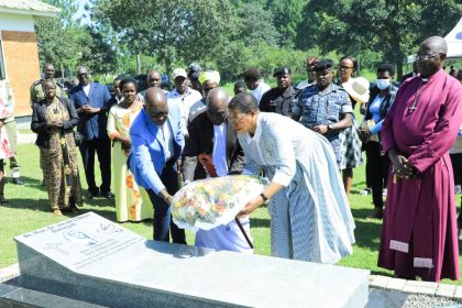 Speaker Anita Among Pays Tribute To Late Jacob Oulanyah