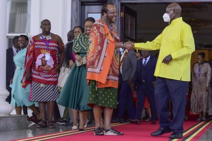 President Museveni Bids Farewell To King Mswati III After State Visit