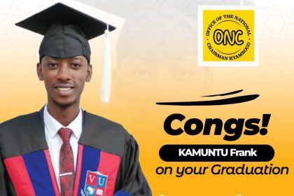 ONC Media Coordinator Frank Kamuntu Bags Bachelor's Degree From Victoria University