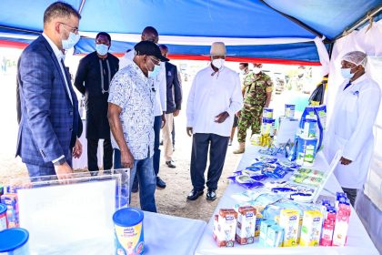 "Nigeria to Import Ugandan Milk and Coffee as Former President Obasanjo Seals New Trade Partnership with President Museveni"