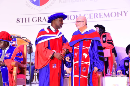 Pomp And Glamour As Dr Sudhir Ruparelia, Deputy Speaker Tayebwa Grace Victoria University’s 8th Graduation At Munyonyo: See Pictorial