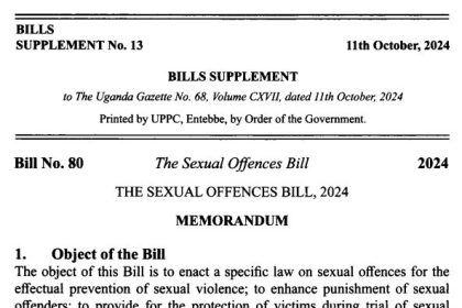 Hon. Anna Adeke Presents Sexual Offences Bill In Parliament To Enhance Punishments & Victim Protections
