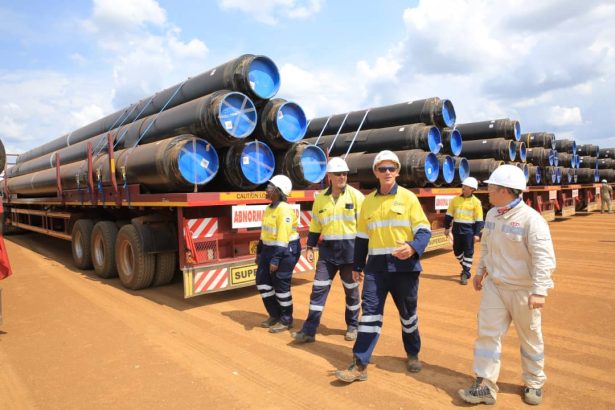EACOP Construction Hits Milestone As Uganda Receives First Batch Of Line Pipes