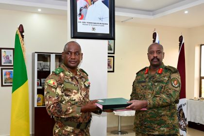 CDF Muhoozi Kainerugaba, Malian Counterpart Sign Military Cooperation Agreement