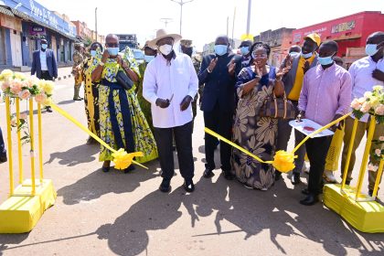 President Museveni Commissions USMID-Funded Roads In Mbale City