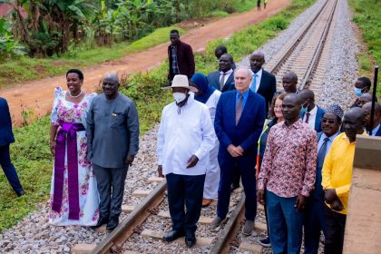 President Museveni Commissions Mukono-Kampala Meter Gauge Railway Line