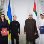 Ukraine's Volodymyr Zelensky, UAE President Discuss Economic Cooperation