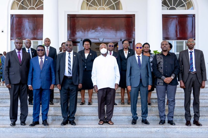 President Yoweri Kaguta Museveni Swears-In Nine Newly Appointed Judges