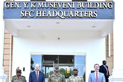 CDF Muhoozi Kainerugaba Hails Strong Uganda-U.S. Cooperation In A Meeting With American Ambassador William Popp