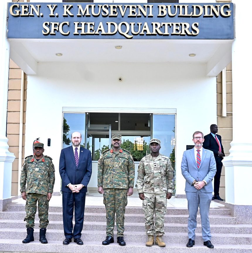 CDF Muhoozi Kainerugaba Hails Strong Uganda-U.S. Cooperation In A Meeting With American Ambassador William Popp