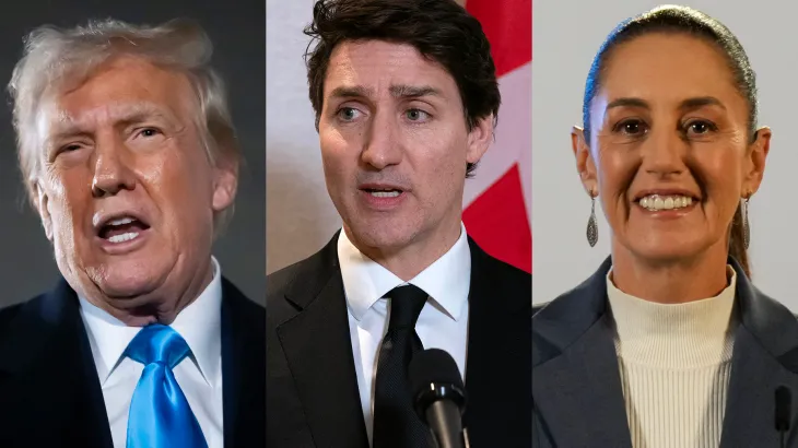 US President Donald Trump Agrees To Pause Tariffs On Mexico & Canada In Exchange For More Border Enforcement