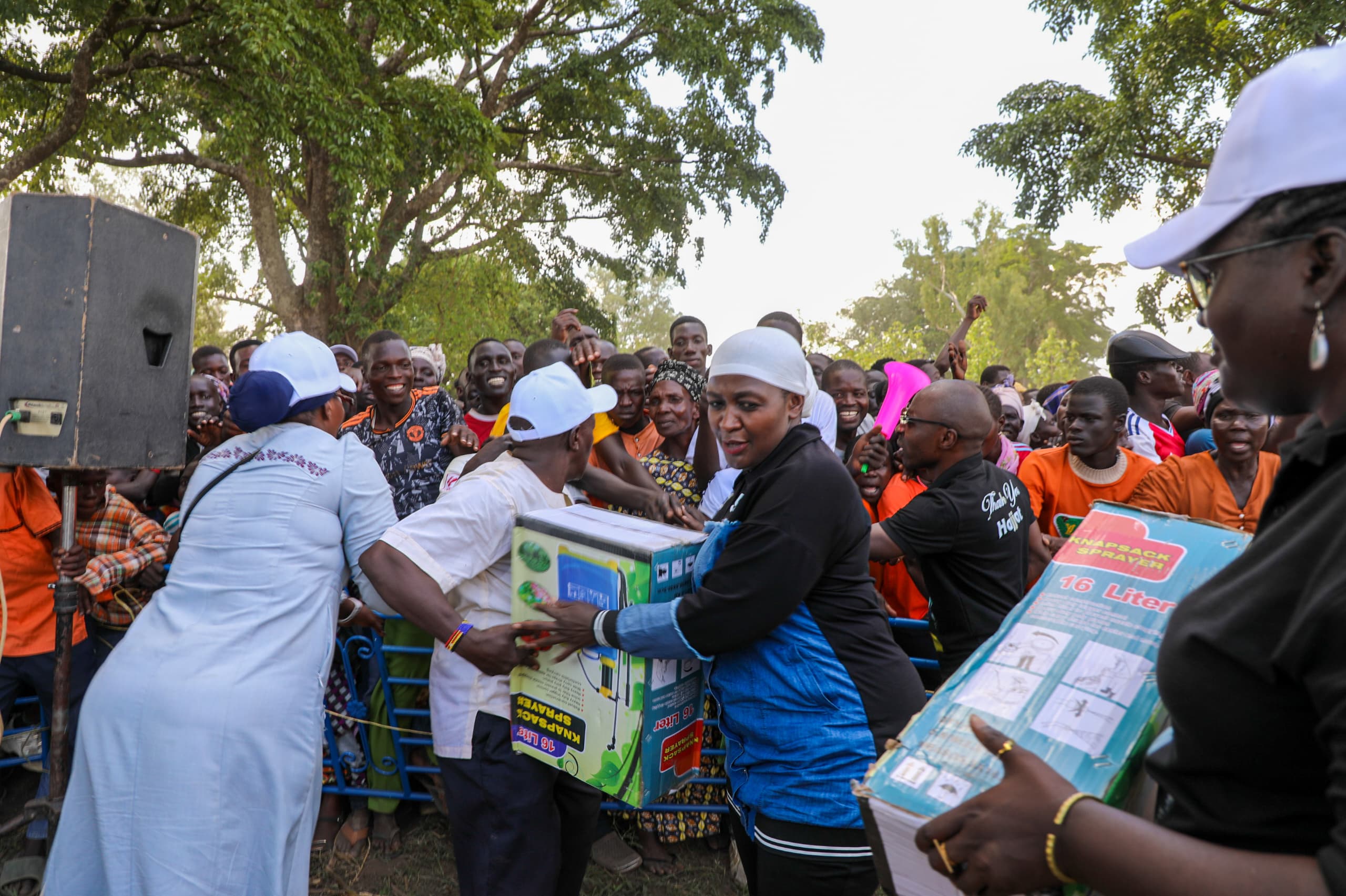 Hajjat Namyalo Empowers Soroti Residents With Capital Tools, Rallies Support For President Museveni