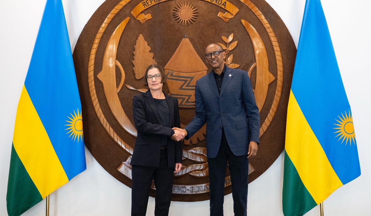 Rwanda's President Paul Kagame Receives Red Cross Boss