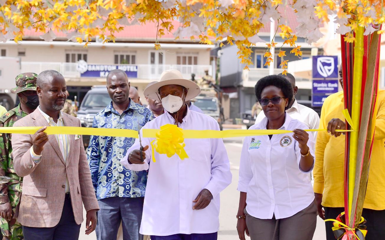 President Museveni commissions Ugx. 53 Billion USMID-Funded Road Projects In Kasese