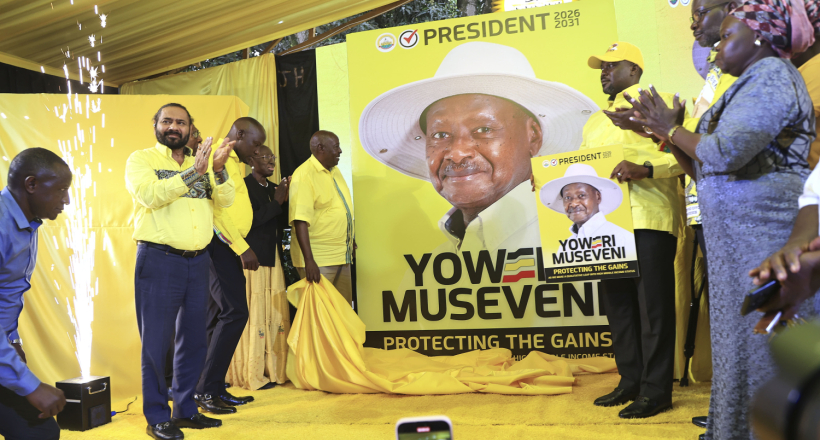 NRM Sets Tone For 2026 Elections With Museveni's Portrait, New Campaign Theme