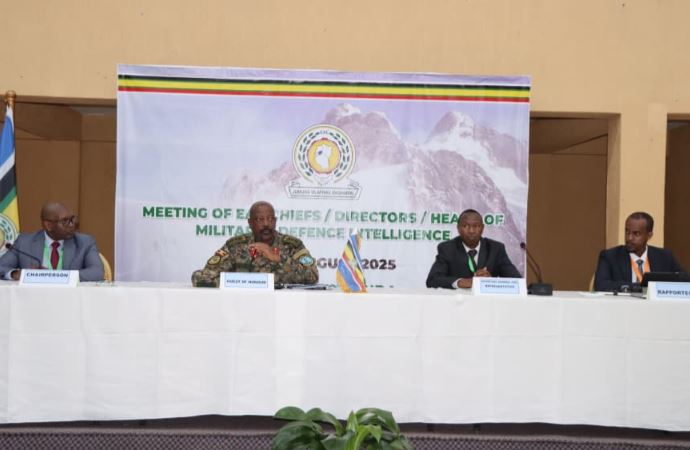 East African Community Military Intelligence Chiefs Called To Deepen Cooperation Against Regional Security Challenges