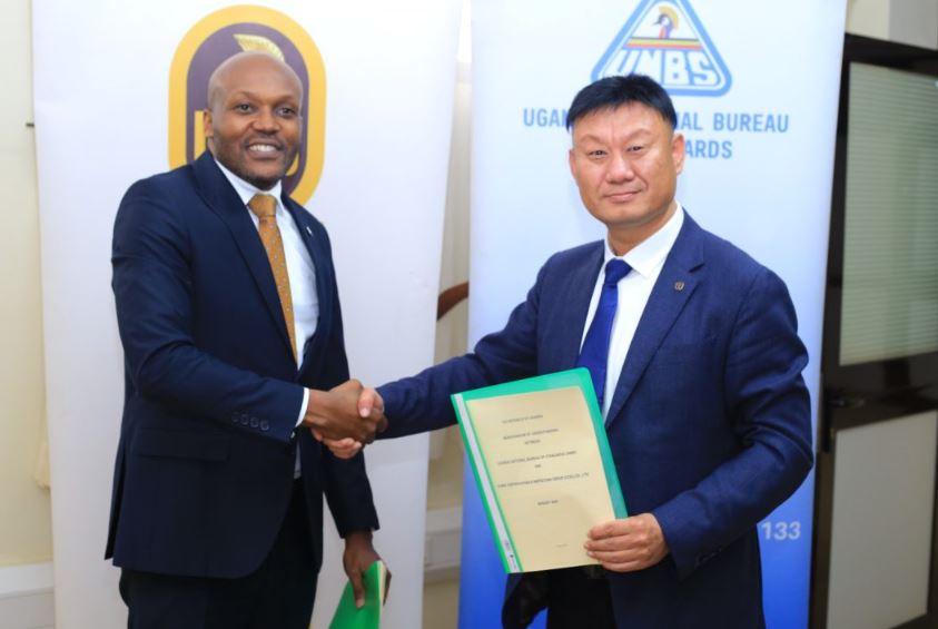 UNBS Signs MoU With China Certification And Inspection Group To Promote Bilateral Cooperation