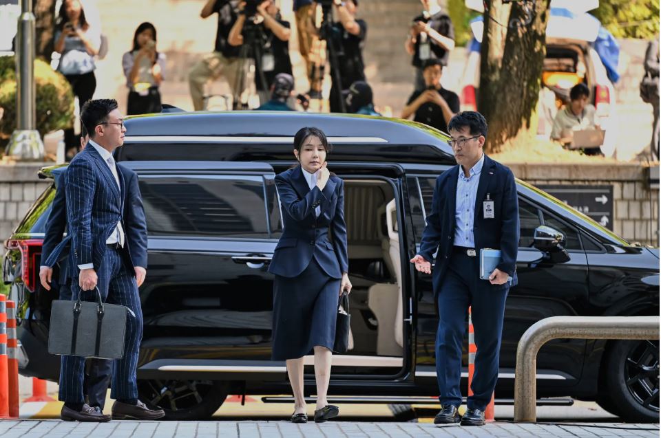 South Korea's Ex-First Lady Kim Keon Hee Arrested