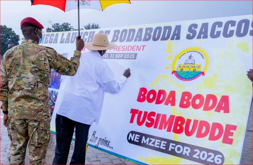 Museveni Injects Shs10.2 Billion Into Bodaboda SACCOs To Boost Riders In Kampala Metropolitan