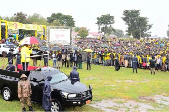 at St. Francis Secondary School, Acumet, in Kapelebyong District,