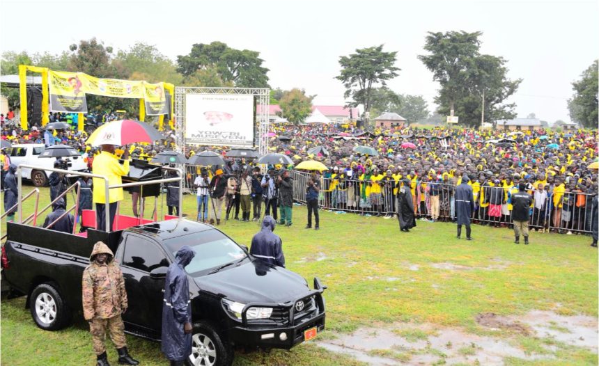 at St. Francis Secondary School, Acumet, in Kapelebyong District,