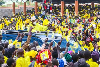 President Museveni Rallies Terego Residents After Commissioning Leju Stadium, Highlights Peace And Prosperity Agenda