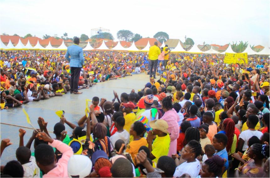 Minister Haruna Kasolo Stages Massive Homecoming Rally After Nomination, Vows to Reclaim Kyotera Seat