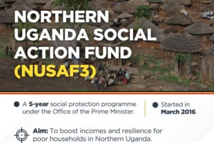 Government To Grant Youths Ugx. 2.79M Each For Startup Enterprises Under NUSAF IV