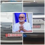 Dr. Sudhir Ruparelia Upgrades To Smart Digital Plate F His Diplomatic Vehicle