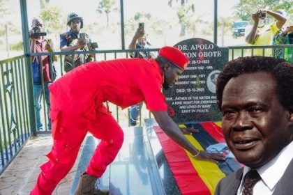 Andrew Baba: The Obote- Bobi Wine Romance! Mutesa Rattling In His Grave But What Can Mengo Do?