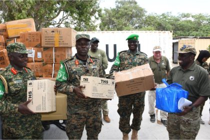UPDF In Somalia Receives New Medical Supplies From Bancroft To Boost Civilian And Troop Care
