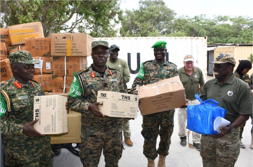 UPDF In Somalia Receives New Medical Supplies From Bancroft To Boost Civilian And Troop Care