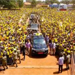 Massive Crowds Flood Iganga As Museveni Ends Busoga Campaign Trail, Highlights Peace And Development Gains