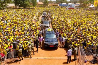 Massive Crowds Flood Iganga As Museveni Ends Busoga Campaign Trail, Highlights Peace And Development Gains