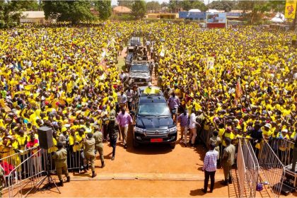 Massive Crowds Flood Iganga As Museveni Ends Busoga Campaign Trail, Highlights Peace And Development Gains