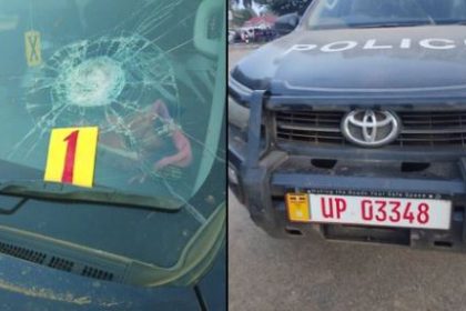 Uganda Police Arrest 32 After Stone-Throwing Incident During NUP Presidential Candidate Hon. Robert Kyagulanyi A.k.a Bobi Wine Arua Tour