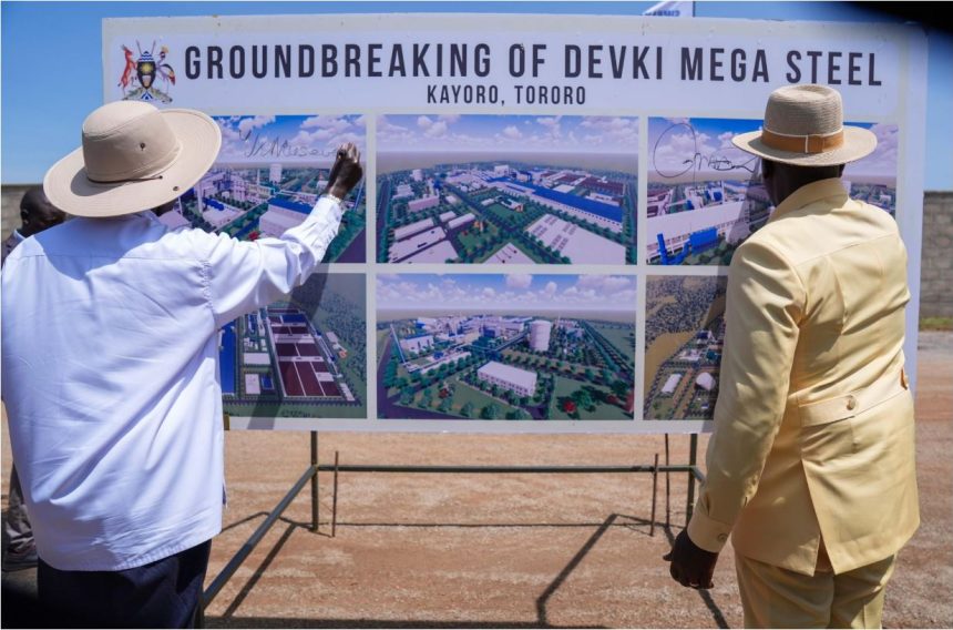 'Liberating Africa'- Museveni, Ruto Launch USD 500m Devki Steel Project To End Raw Material Exports