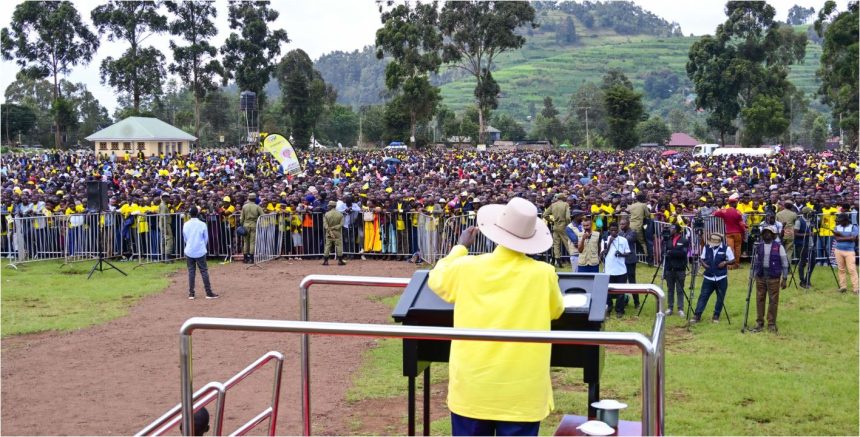 Kisoro: President Museveni Fires Up Western Uganda Campaign, Urges Kigezi To Back NRM For Wealth, Stability