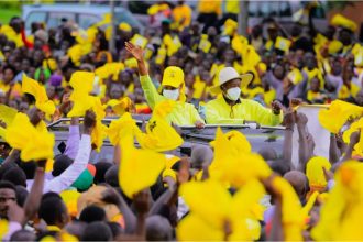 Historic Homecoming: Huge Crowds Welcome Museveni And First Lady As NRM Returns To Ntungamo With Message Of Peace, Wealth Creation