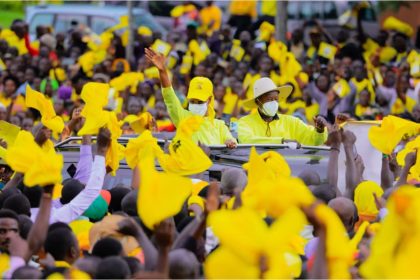 Historic Homecoming: Huge Crowds Welcome Museveni And First Lady As NRM Returns To Ntungamo With Message Of Peace, Wealth Creation