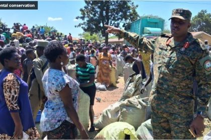 UPDF Distributes Impounded Charcoal To Lira Residents As Army Enforces Ban On Commercial Charcoal Trade